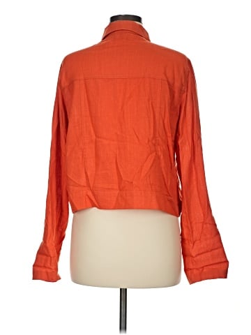 Three Dots Long Sleeve Button-Down Shirt (view 2)