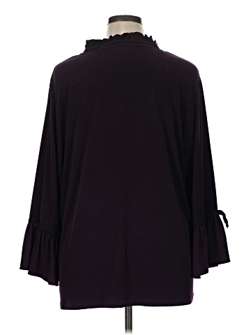 Karl Lagerfeld Paris 3/4 Sleeve Blouse (view 2)