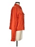 Three Dots Orange Long Sleeve Button-Down Shirt Size M - photo 4