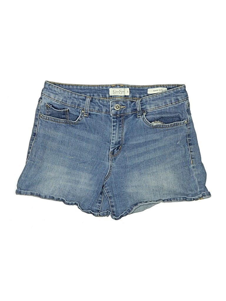 Pre-owned Jessica Simpson Denim Shorts In Blue
