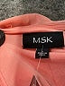 MSK 100% Polyester Pink Sleeveless Blouse Size L - photo 7
