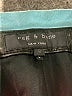 Rag & Bone 100% Leather Black Leather Pants Size 6 - photo 4
