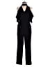 Splash Solid Black Jumpsuit Size 10 - photo 1