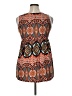 Egs Brown Sleeveless Blouse Size XL - photo 2
