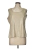 Chico's Metallic Tan Sleeveless Top Size Lg (2) - photo 1