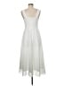 Commense Solid White Cocktail Dress Size M - photo 2