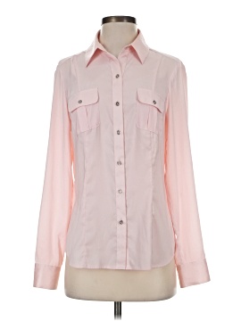 White House Black Market Long Sleeve Blouse (view 1)