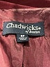 Chadwicks 100% Polyester Burgundy Blazer Size 8 (petite) - photo 6
