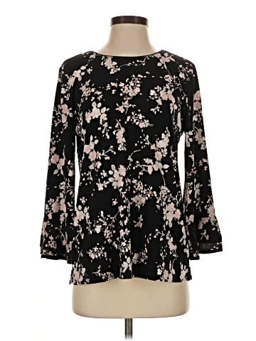 Karl Lagerfeld Paris 3/4 Sleeve Blouse (view 1)