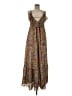 Assorted Brands Paisley Brown Casual Dress Size M (estimated) - photo 1