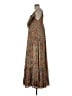Assorted Brands Paisley Brown Casual Dress Size M (estimated) - photo 5