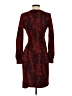 DKNY Animal Print Red Cocktail Dress Size 2 - photo 2