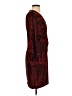 DKNY Animal Print Red Cocktail Dress Size 2 - photo 4