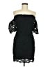 Lulus 100% Polyester Black Cocktail Dress Size M - photo 1