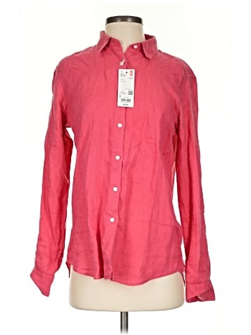 Uniqlo Long Sleeve Button-Down Shirt (view 1)