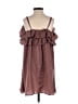 Old Navy 100% Polyester Brown Cocktail Dress Size XS - photo 2