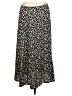 Catherine Malandrino Animal Print Black Casual Skirt Size 12 - photo 1