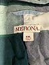 Merona 100% Rayon Plaid Green Long Sleeve Button-Down Shirt Size XXL - photo 7