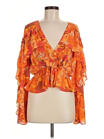 House of Harlow 1960 Long Sleeve Blouse (view 1)