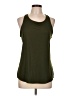 Unbranded Solid Green Sleeveless Top Size L (estimated) - photo 1