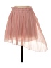 Zara 100% Polyester Solid Pink Casual Skirt Size XS - photo 1