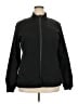 Lady Hagen 100% Polyester Solid Black Track Jacket Size XXL - photo 1