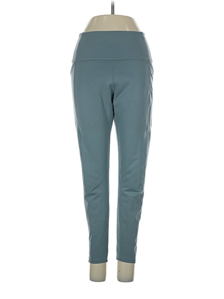 Pre-owned Girlfriend Collective Active Pants In Teal