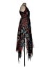 Alice + Olivia Paisley Black Cocktail Dress Size L (estimated) - photo 4