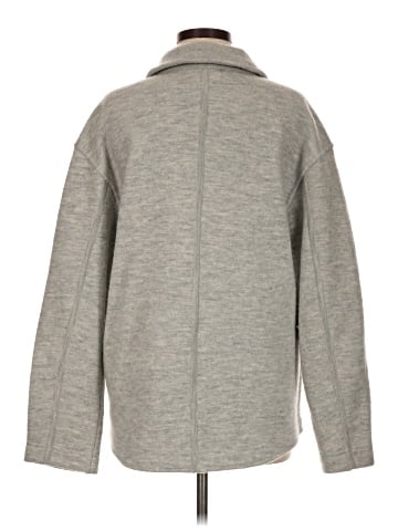 Madewell Boiled Wool Sweater Shirt Jacket (view 2)