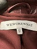 WeWoreWhat 100% Polyurethane Burgundy Jacket Size XS - photo 6