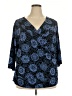 Covington Blue 3/4 Sleeve T-Shirt Size 20 - photo 1