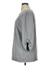 Cj Banks Gray 3/4 Sleeve Top Size 1X - photo 5