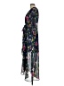 Eliza J 100% Polyester Floral Black Cocktail Dress Size 6 - photo 5