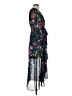 Eliza J 100% Polyester Floral Black Cocktail Dress Size 6 - photo 4