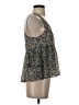 Nordstrom 100% Polyester Green Sleeveless Blouse Size S - photo 4