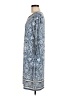 Max Studio Paisley Blue Casual Dress Size M - photo 5
