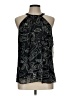 W by Worth 100% Polyester Black Sleeveless Blouse Size 10 - photo 1
