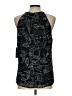 W by Worth 100% Polyester Black Sleeveless Blouse Size 10 - photo 2