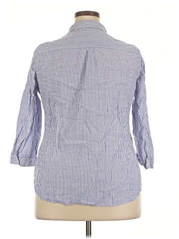 Croft & Barrow 3/4 Sleeve Button-Down Shirt (view 2)