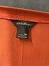 Eddie Bauer Solid Orange Casual Dress Size M - photo 7
