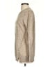 Poof! Metallic Tan Pullover Sweater Size S - photo 5