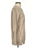 Poof! Metallic Tan Pullover Sweater Size S - photo 4