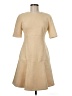 Calvin Klein Solid Tan Casual Dress Size 6 - photo 1