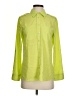 Chico's 100% Polyester Green Long Sleeve Blouse Size S - photo 1
