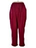 Assorted Brands Solid Burgundy Casual Pants Size 1X - photo 2