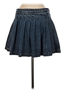 Self-Portrait Denim Skirt (view 2)