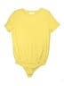 Elodie Yellow Bodysuit Size L - photo 1