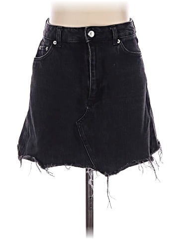 Topshop Denim Skirt (view 1)