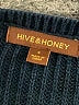 Hive & Honey Black Pullover Sweater Size S - photo 7