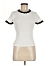 Zara Ivory Short Sleeve Turtleneck Size M - photo 1